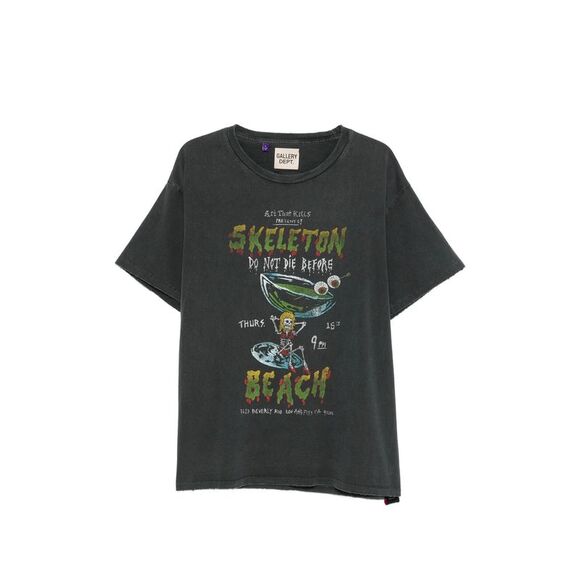 Gallery Dept. Black T-Shirts & Vests - T-Shirts Men